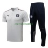 Manchester City Polo d'Entraînement 22-23 Gris Clair Pour Homme